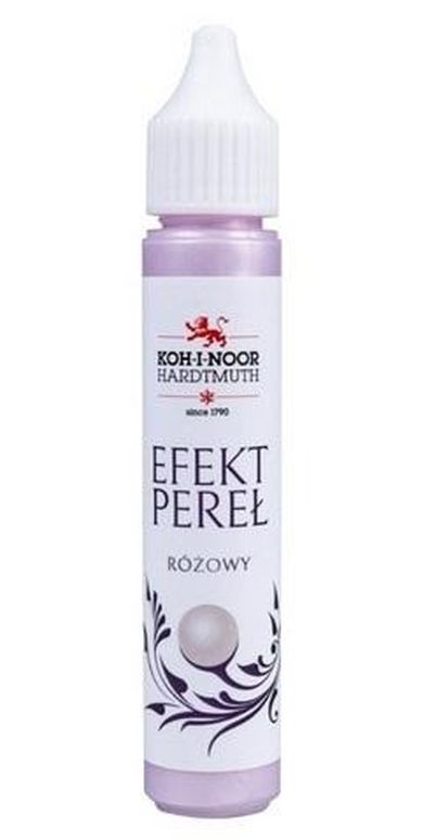 Koh-I-Noor, pisak z efektem perłowym, różowy, 30 ml