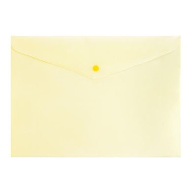 Koh-I-Noor, teczka zamykana na zatrzak A4, pastel żółty