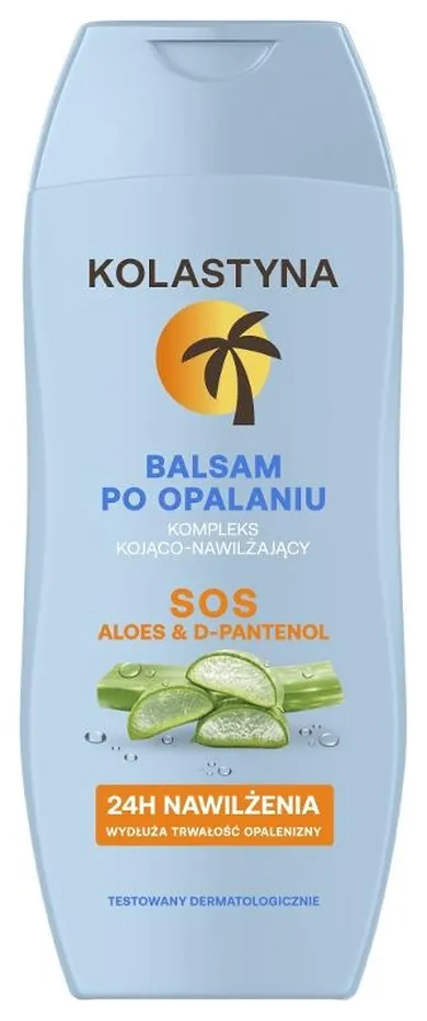Kolastyna, balsam po opalaniu S.O.S. - aloes & d-pantenol, 200 ml