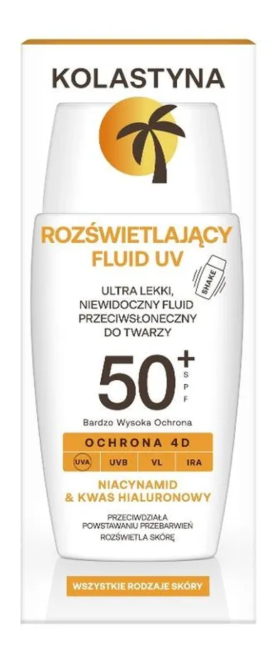 Kolastyna, fluid do twarzy SPF50+, 50 ml