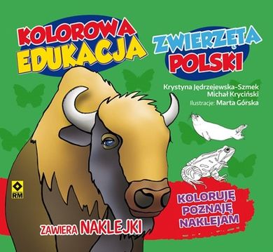 Kolorowa edukacja. Zwierzęta Polski