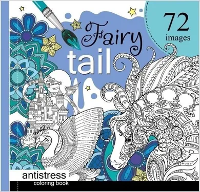 Kolorowanka antystresowa 200-200 mm. Fairy tail