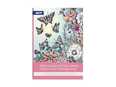 Kolorowanka antystresowa. Ogród motyli