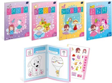 Kolorowanka z naklejkami