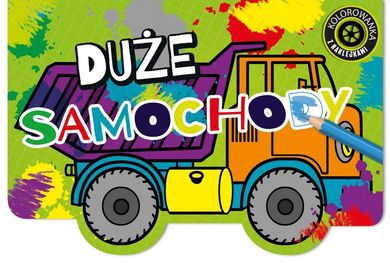 Kolorowanki. Duże samochody