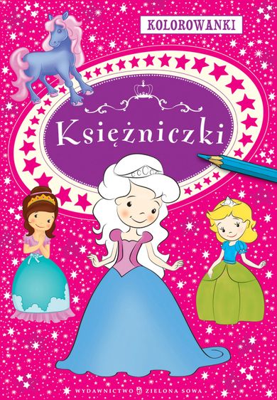 Kolorowanki. Księżniczki