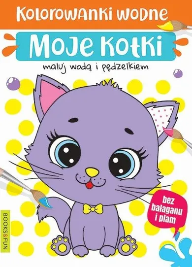 Kolorowanki wodne. Moje kotki