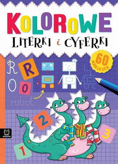 Kolorowe literki i cyferki