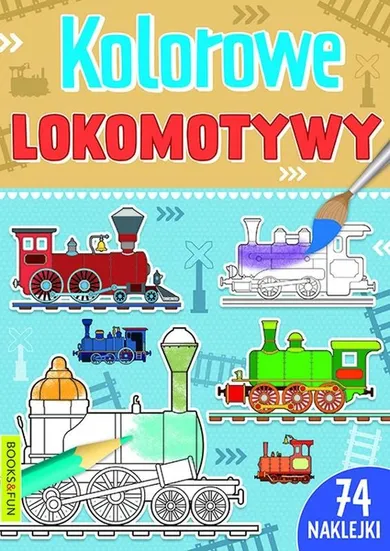 Kolorowe lokomotywy