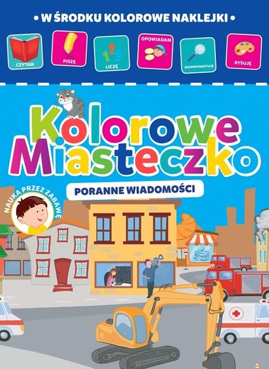 Kolorowe miasteczko. Poranne wiadomości