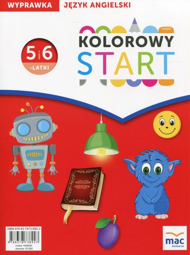 Kolorowy start. Język angielski. 5 i 6-latki