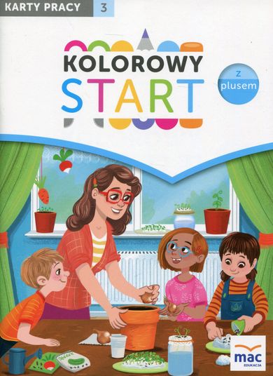 Kolorowy start z plusem. Karty pracy 3