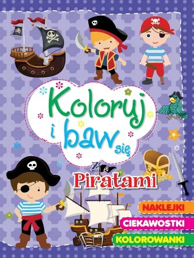 Koloruj i baw się z piratami