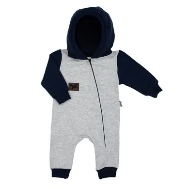 Kombinezon przejściowy chłopięcy, szary, Nicol