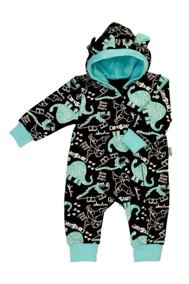 Kombinezon przejściowy chłopięcy z kapturem, mix, Nicol