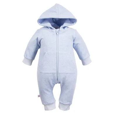 Kombinezon przejściowy dziecięcy z kapturem, niebieski, Eevi