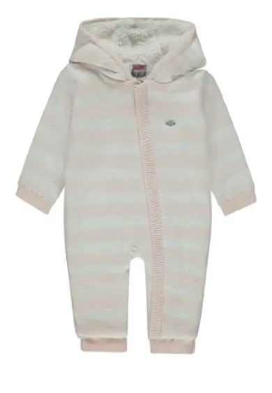 Kombinezon przejściowy dziewczęcy z kapturem, ocieplany, mix, Kanz