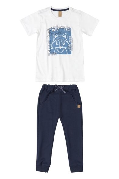 Komplet chłopięcy, T-shirt, Spodnie dresowe, mix, Up Baby