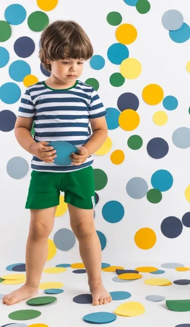 Komplet chłopięcy, T-shirt, Szorty, mix, Nicol