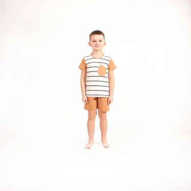 Komplet chłopięcy, T-shirt, Szorty, mix, Nicol