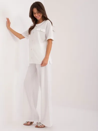 Komplet damski, biały, Lakerta