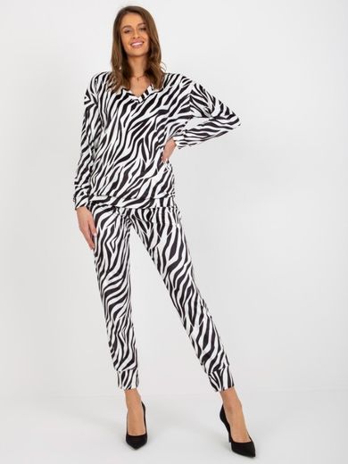 Komplet damski, welurowy, mix, Lakerta