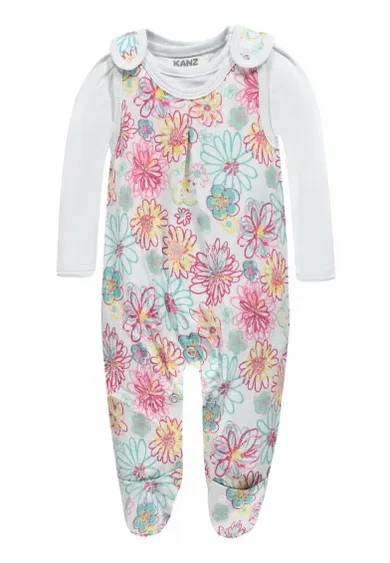 Komplet dziewczęcy, Bluzka z długim rękawem, Śpiochy, Kanz