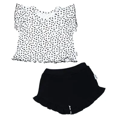 Komplet dziewczęcy, T-shirt, Szorty, mix, Nicol