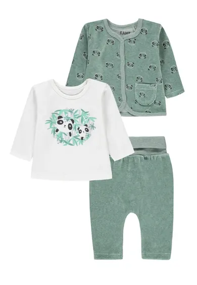 Komplet niemowlęcy, Bluza, Bluzka z długim rękawem, Spodnie dresowe, mix, Kanz