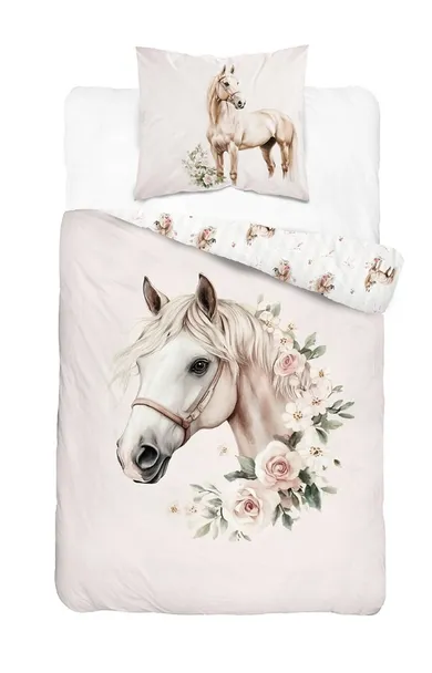 Koń, 2-częściowy komplet pościeli, 140-200 cm