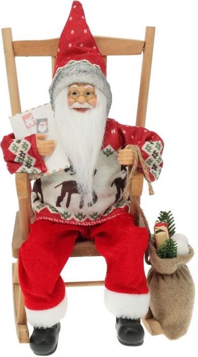 Koopman, ozdoba bożonarodzeniowa, święty mikołaj, 35 cm