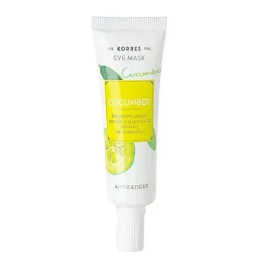 Korres, Cucumber Anti-Fatigue Eye Mask, przeciwzmęczeniowa maska pod oczy z ekstraktem z ogórka, 8 ml