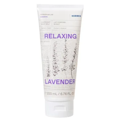 Korres, Relaxing Lavender, mleczko do ciała, 200 ml