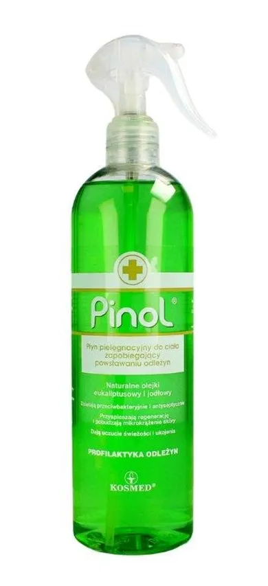 Kosmed Pinol, płyn pielęgnacyjny do ciała zapobiegający odleżynom, 500 ml