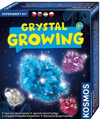 Kosmos, kryształy, zestaw eksperymentalny