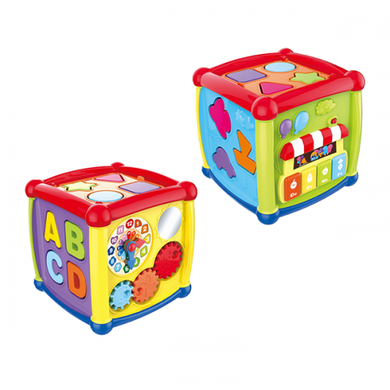 Kostka dla malucha, sorter, zabawka edukacyjna, 1 szt.
