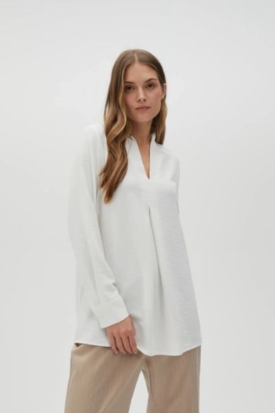 Koszula damska, biała, Moodo