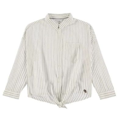 Koszula dziewczęca z długim rękawem, ecru, Tom Tailor