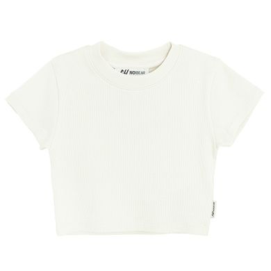 Koszulka crop top z dodatkiem modalu NOWEAR