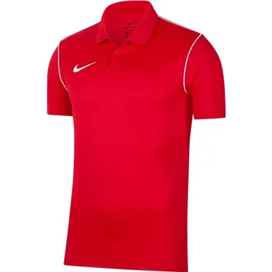 Koszulka polo męska z krótkim rękawem, czerwona, Nike