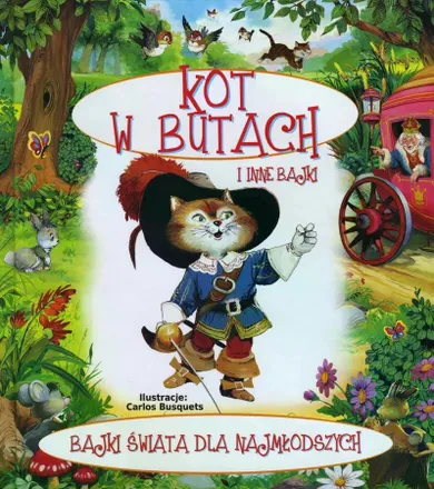 Kot w butach i inne bajki. Bajki świata dla najmłodszych
