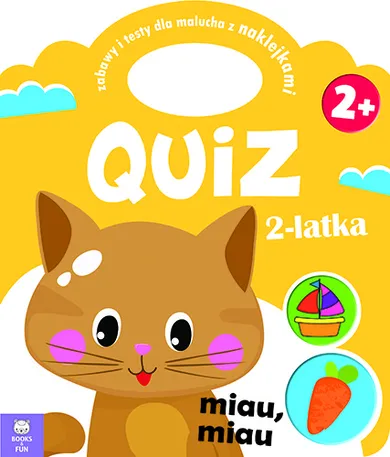 Kotek. Quiz 2 latka