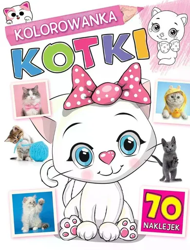 Kotki. Kolorowanka