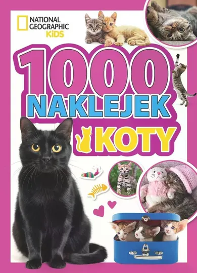 Koty. 1000 naklejek. National Geographic Kids