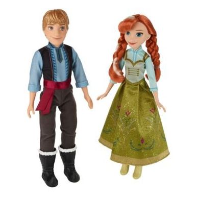 Kraina Lodu, Anna i Kristoff, zestaw 2 lalek
