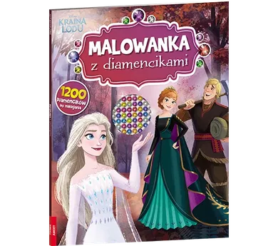 Kraina Lodu. Malowanka z diamencikami