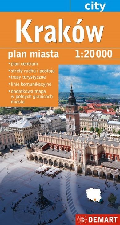 Kraków - plan miasta 1:20 000