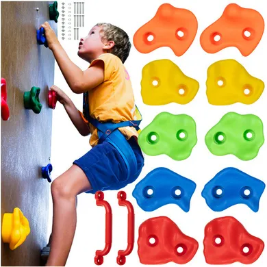 Kruzzel, uchwyty do wspinaczki, 12 szt.