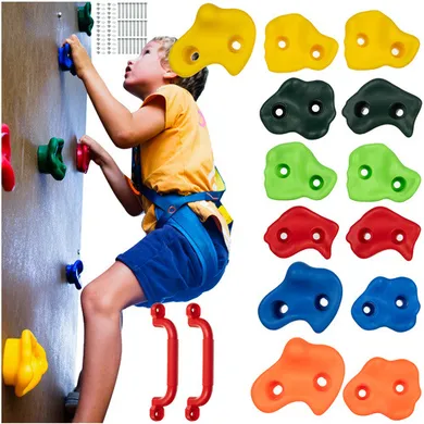 Kruzzel, uchwyty do wspinaczki, 15 szt.