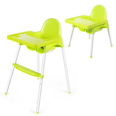Krzesełko do karmienia, zielone